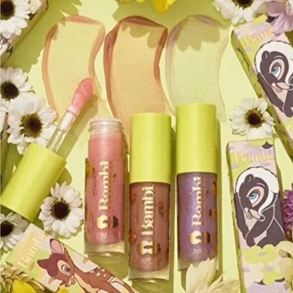 ColourPop X Disney Bambi Twitterpated Lux Gloss Trio - Picture 3 of 9